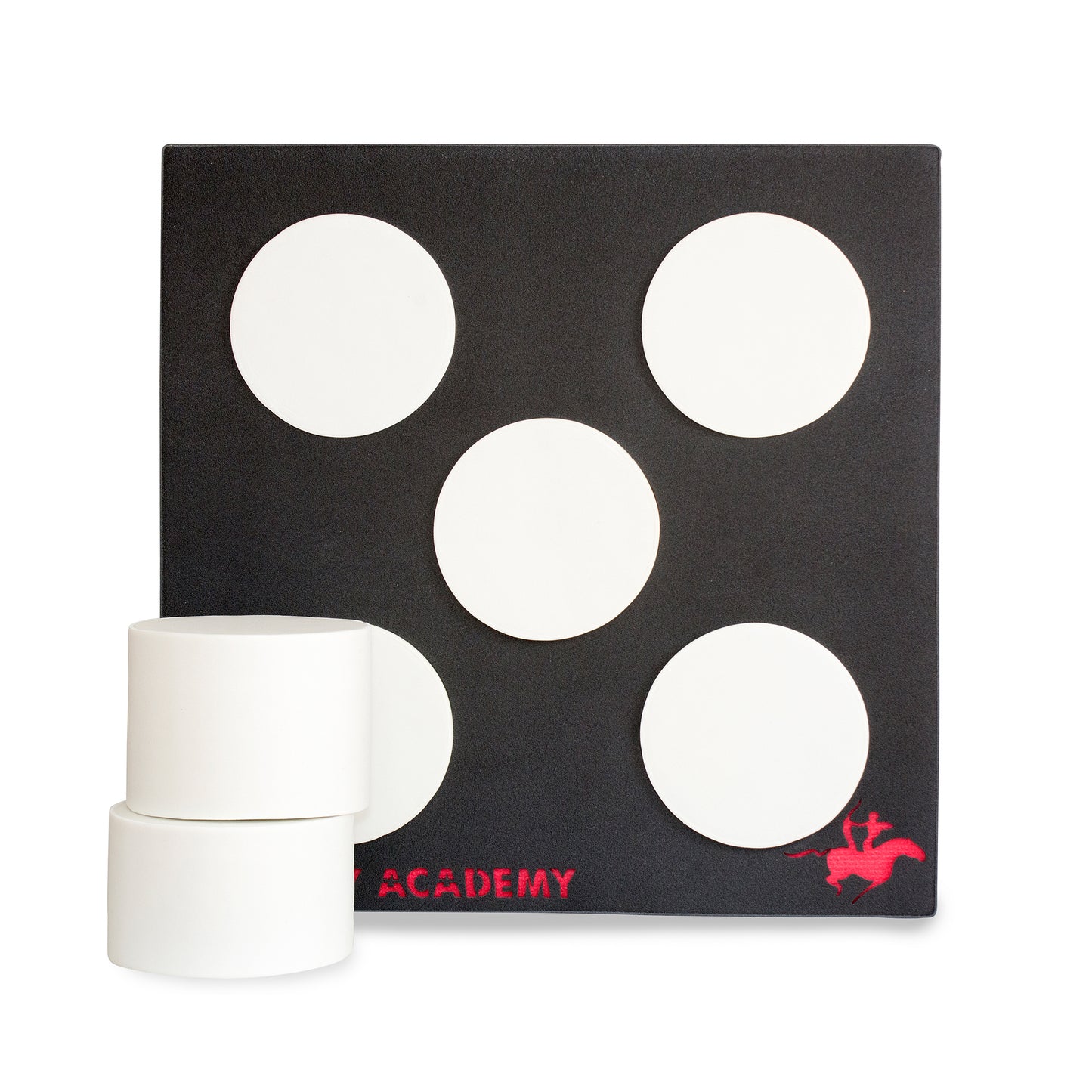 22 thick polyfoam target with 5 replaceable inserts