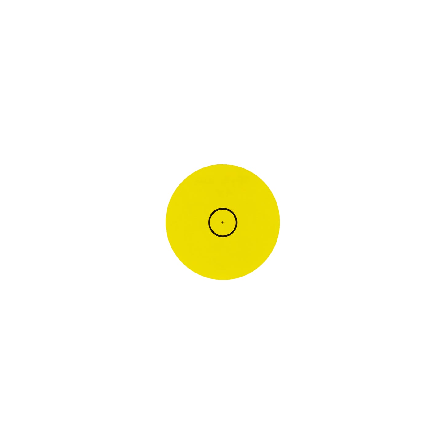 Self-advesive yellow targets