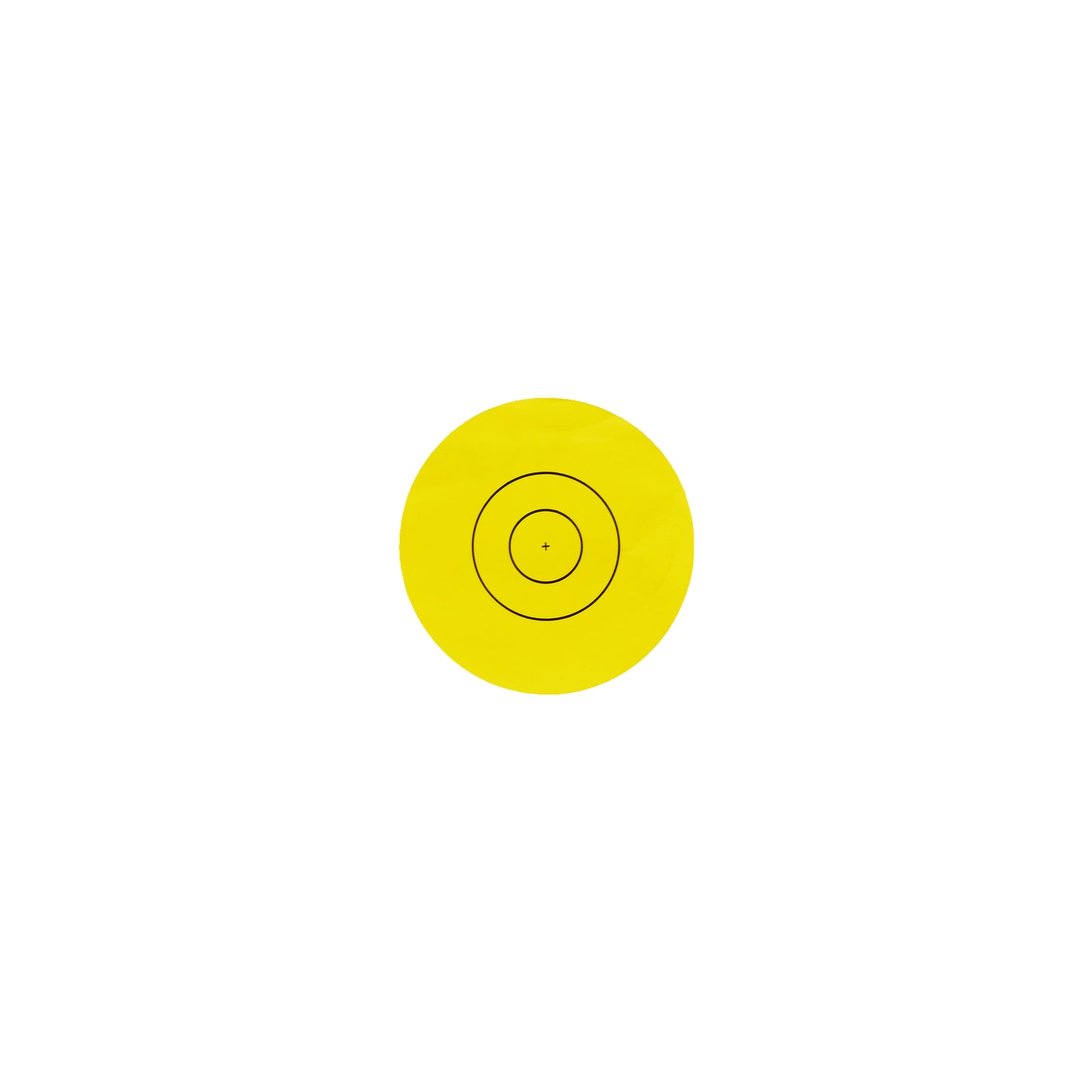 Self-advesive yellow targets