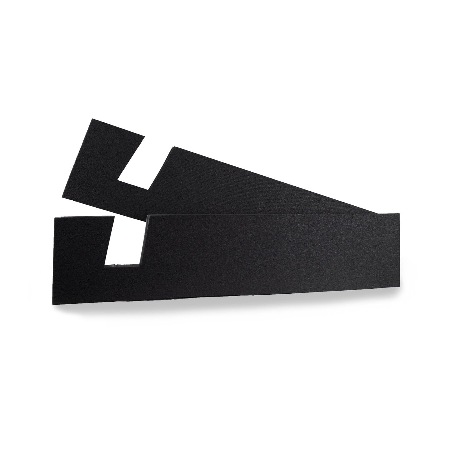 Polyfoam stands for 7 cm thick targets