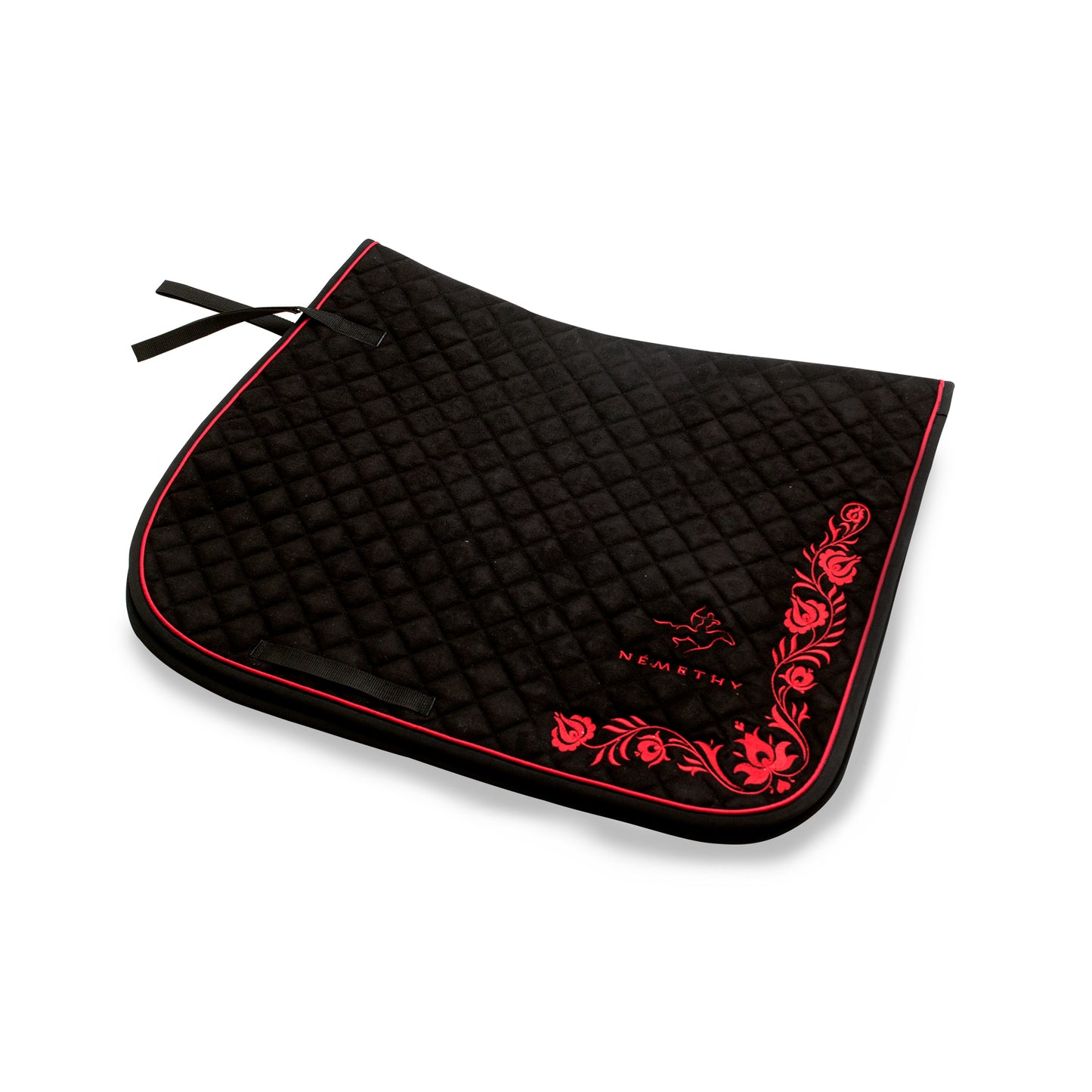 Saddle pad with Hungarian motif
