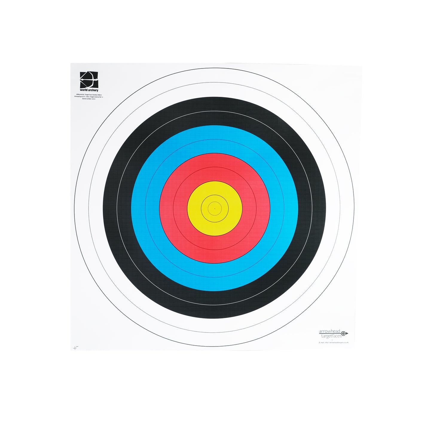 Fita paper target face