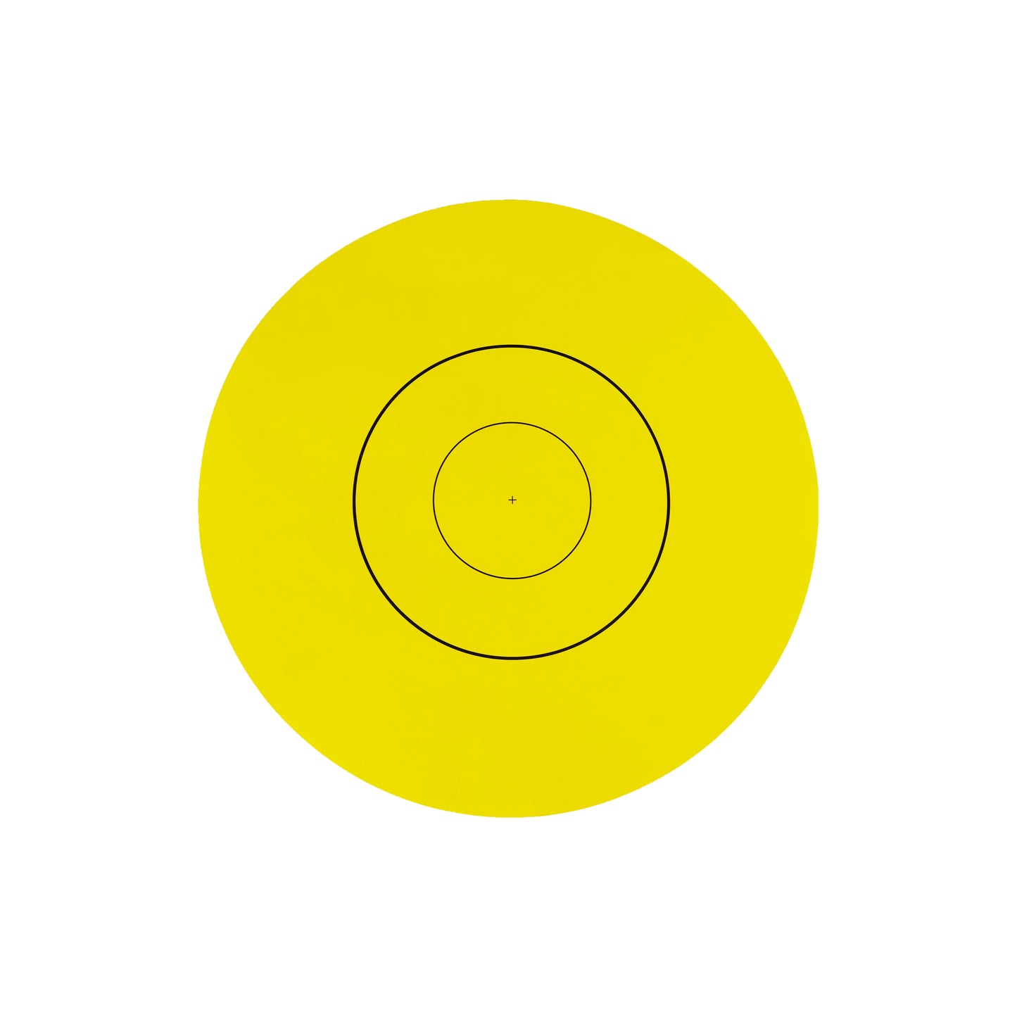 Self-advesive yellow targets