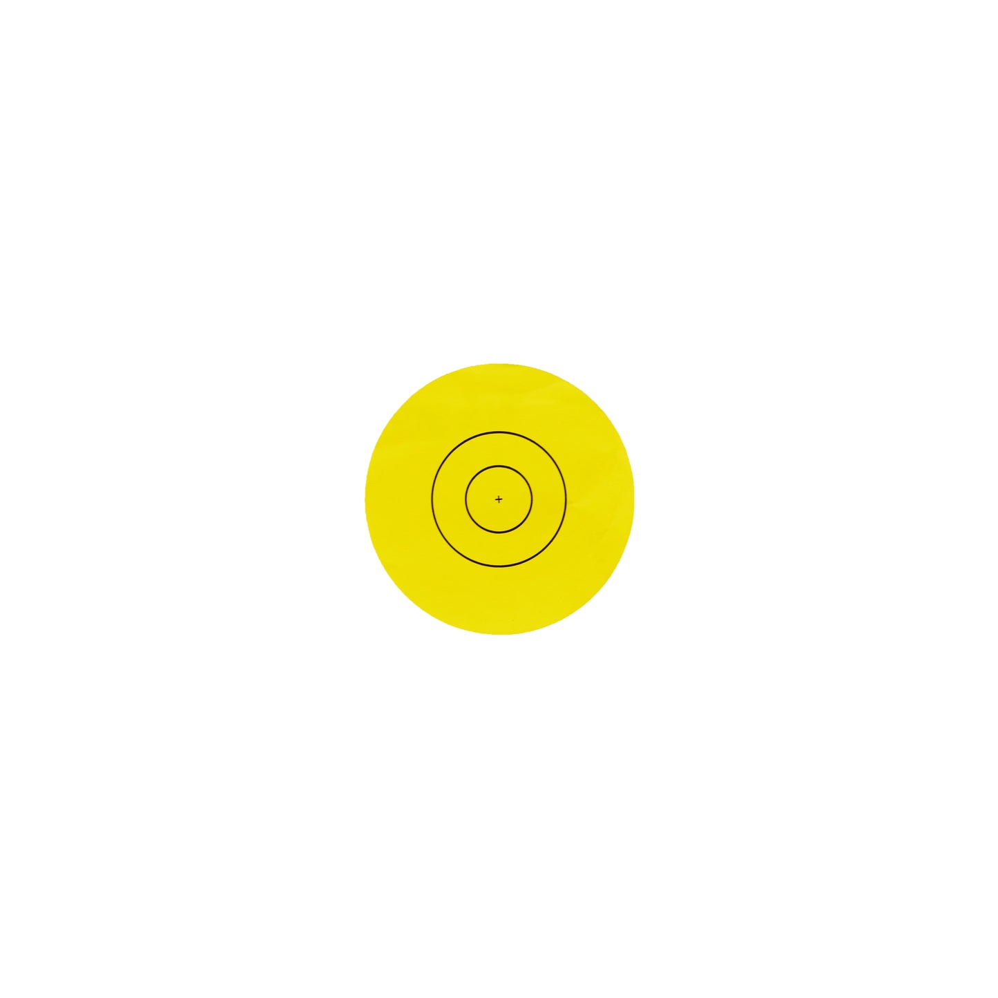 Self-advesive yellow targets