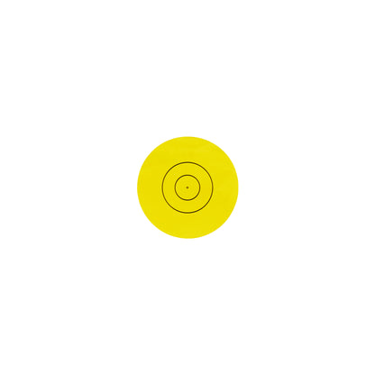 Self-advesive yellow targets