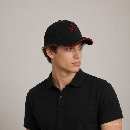 Baseball Cap with a brim edge