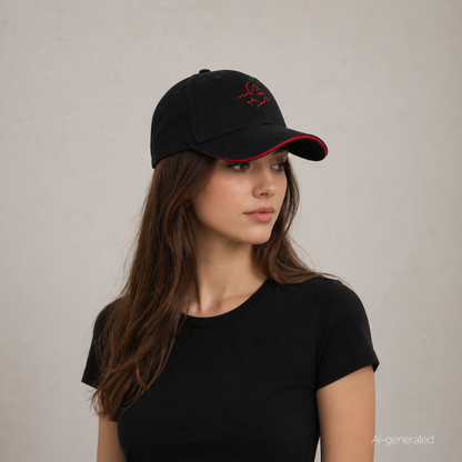 Baseball Cap with a brim edge