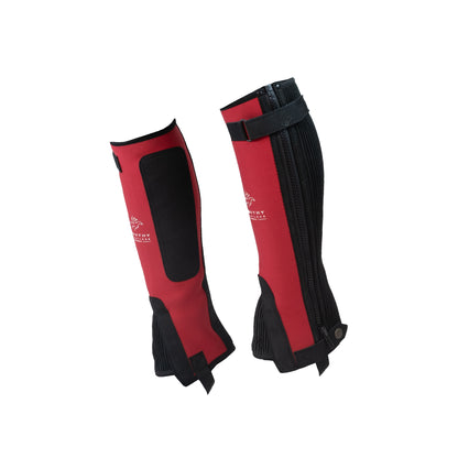 Half chaps – Red-black