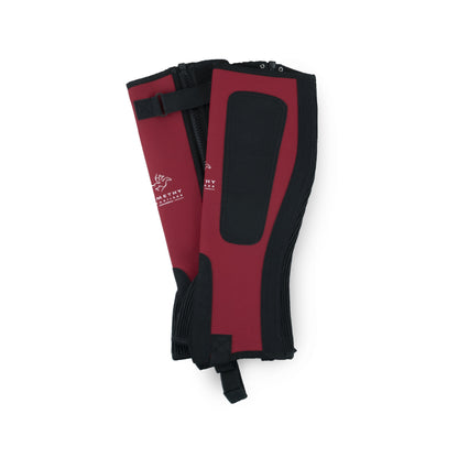 Half chaps – Red-black