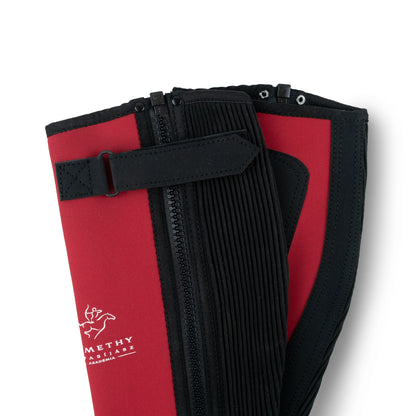 Half chaps – Red-black