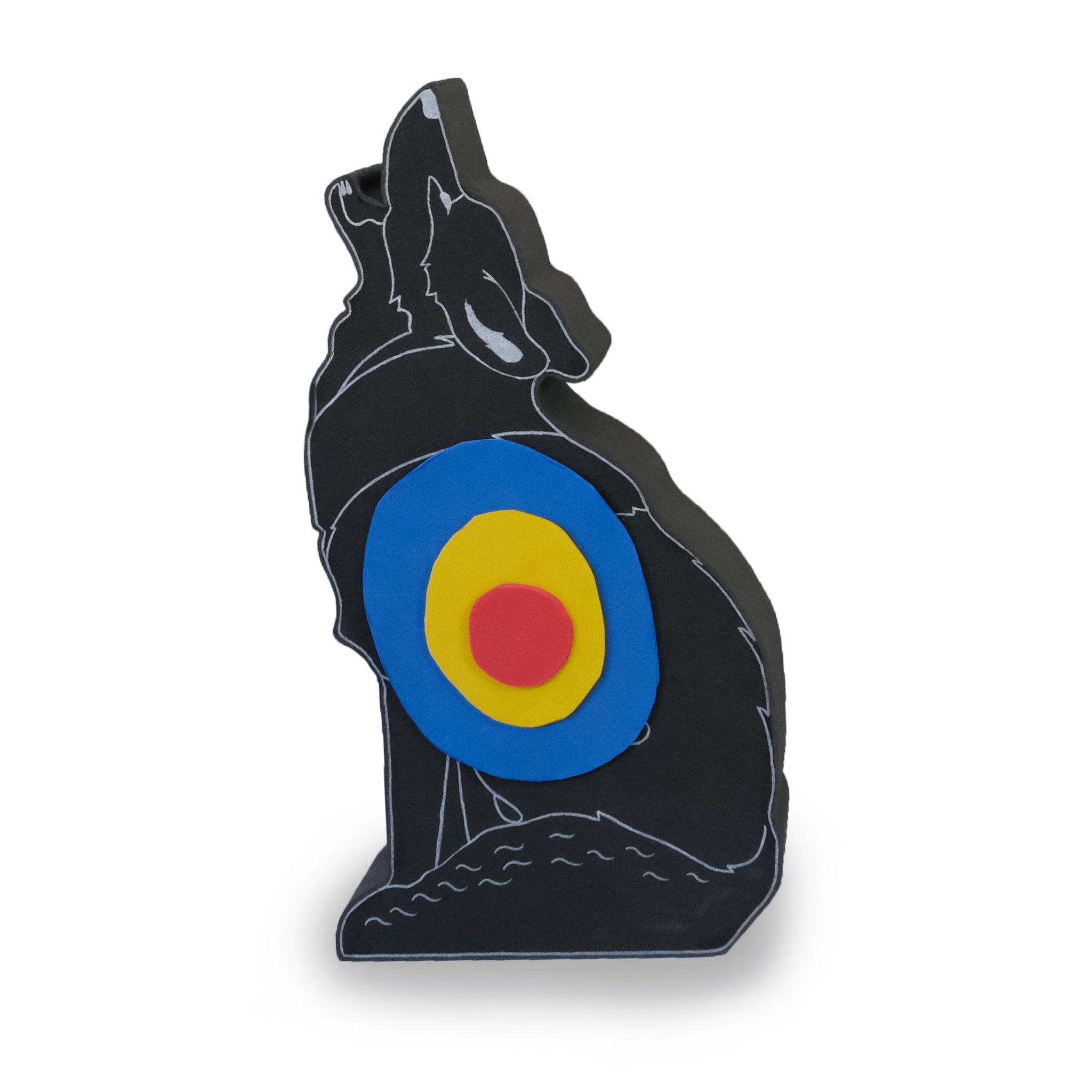 Target Wolf Animal target - Howling wolf – Némethy Horseback Archery Academy