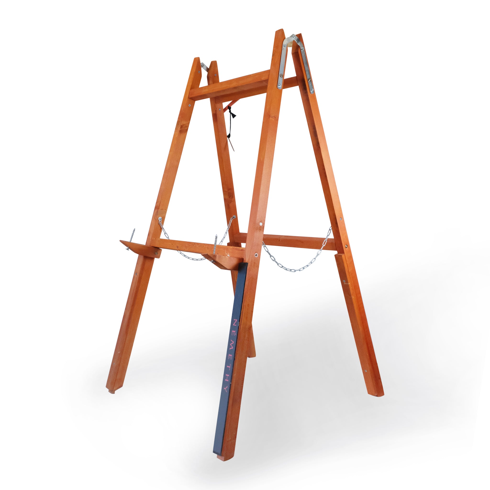 Wooden target stand for 17 and 22 cm thick targets – Némethy Horseback ...